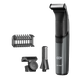 KENSEN 2-in-1 Dual-Sided Electric Trimmer Shaver Beard Body Razor Black
